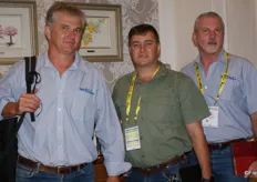 From the Humansdorpse Co-op: Peter Mitchley, Bertus Jacobs and Johan du Plessis.